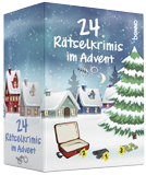 24 Rätselkrimis im Advent